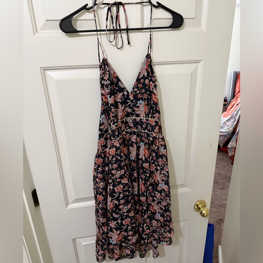 Women’s Size L Express Floral Spaghetti Strap Dress